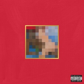 West My Beautiful Dark Twisted Fantasy Album Cover Amp Track List