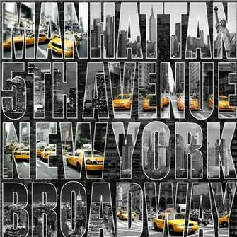 Wallpaper Muriva Letters From New York