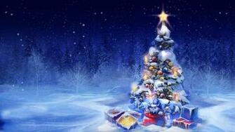 Christmas Tree Gifts Lights New Year Snow Toys HD