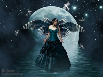 Desktop Wallpaper Dark Fairy