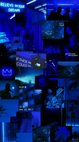 Blue Aesthetic Wallpaper On