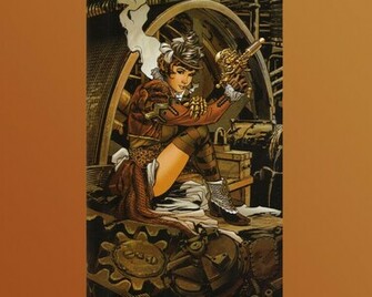 Steampunk Computer Wallpaper Desktop Background Id