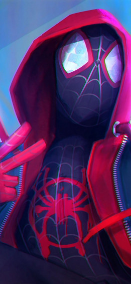 Miles Morales Wallpaper iPhone Mobile