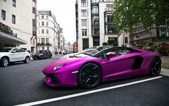Pink Lamborghini Wallpaper