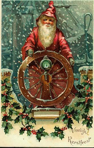 Santa Claus Vintage Wallpaper Desktop HD