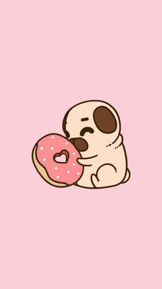 Cute Cartoon Dog Wallpaper For Mobile