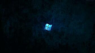 Blue Dark Windows Wallpaper