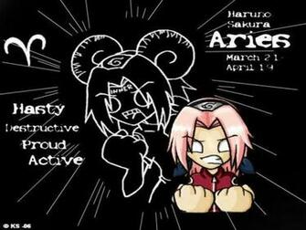 Chibi Naruto Horoscopos Aries Wallpaper