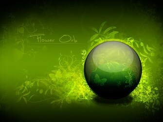 Green Flower Wallpaper Gallery