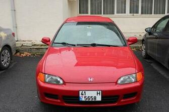 Honda Civic Eg Red Cars Sports Car Turkey