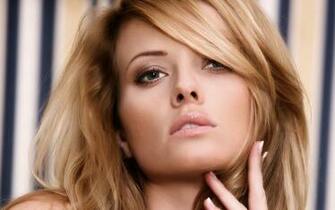 Beautiful Blonde Model Wallpaper