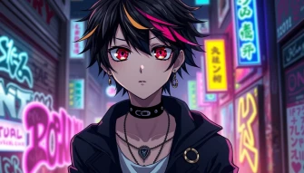 Emo Anime Boy Wallpaper