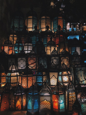 Table Lamps Lot Photo Egypt Image