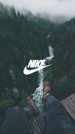Nike Logo HD Wallpaper For iPhone X Xr Etc