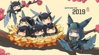 Mecha Anime Girls Chibi Cute Welcome