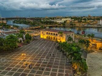 Overflightstock Santo Domingo Dominican Republic Aerial Stock Photo