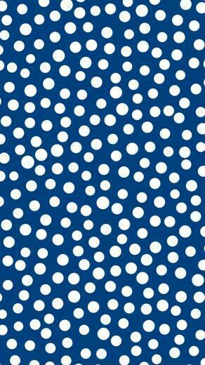 Polka Dots With Blue Background Wallpaper iPhone