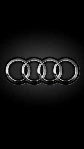 Audi Logo Rings Dark Android Wallpaper