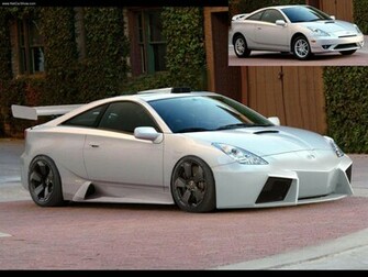 Cars HD Wallpaper Toyota Celica Modified Car