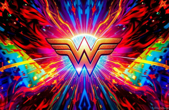 Wonder Woman Logo Wallpaper