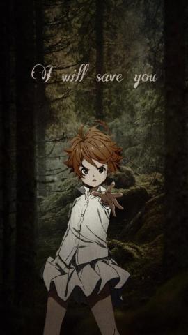 Emma The Promised Neverland Aesthetic Wallpaper In