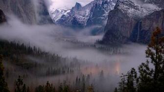 Yosemite Wallpaper Night