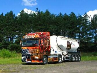 Semi Truck Desktop Wallpaper Car Tuning