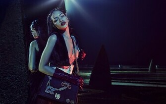 Rihanna Dior Secret Garden Wallpaper
