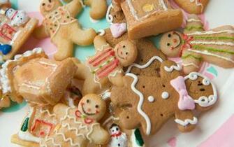 Gingerbread Man Wallpaper
