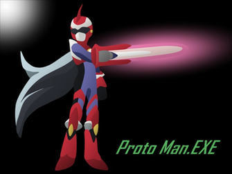 Protoman Wallpaper Exe By Krisalidx