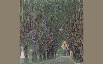 Klimt Desktop Wallpaper Avenue Of Schloss Kammer Park