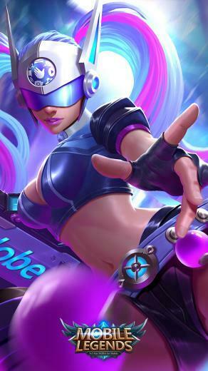 Mobile Legends Layla Blue Spectre Skin Wallpaperpit