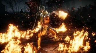 Mortal Kombat Scorpion The Game Awards HD Wallpaper