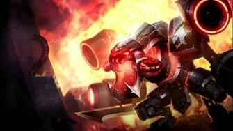 League Of Legends Battlecast Prime Cho Gath Wallpaper