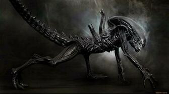 Alien Computer Wallpaper Desktop Background Id