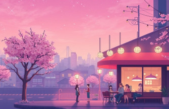 Lofi Anime Aesthetic iPad Wallpaper