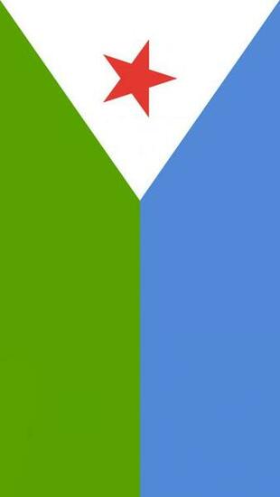 Djibouti Flag iPhone Wallpaper HD