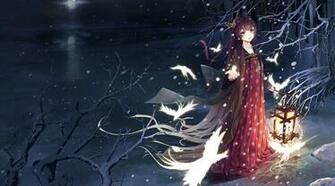Snowfall HD Wallpaper Background