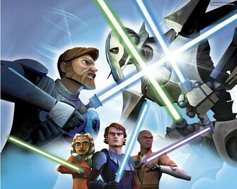 Wallpaper Fondos De Escritorio Star Wars The Clone Duelo