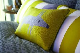 Scion Mr Fox Cushions Naples Knitted Cushion