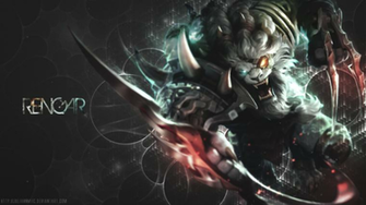 Rengar New Splash Art Wallpaper By Juliannmiic