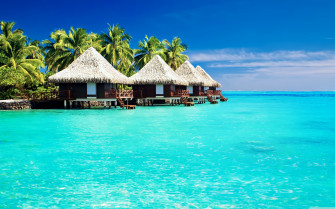 Widescreen Tropical Desktop Wallpaper