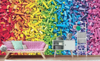 Building Blocks Wallpaper About Murals