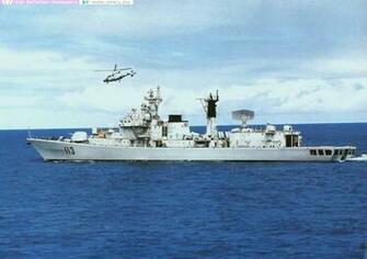 Chinese Navy Class Guided Missile Destroyers In Shanghai9 Wallpaper