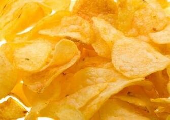Potato Chips Wallpaper Background