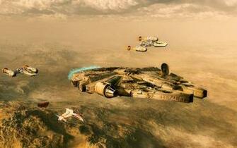Millenium Falcon Wallpaper