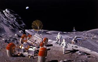 Moon Base Photos And Wallpaper Earth