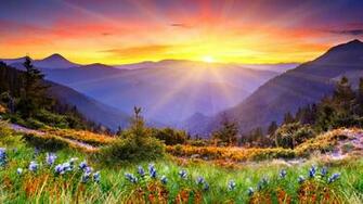 Beautiful Sunrise Wallpaper HD Jpg
