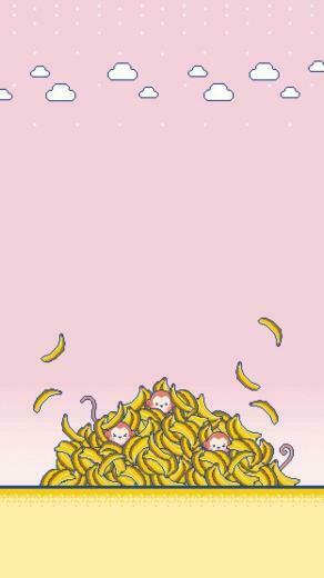 Oh My Girl Banana Allergy Monkey Wallpaper In