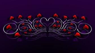 Purple Love Background Wallpaper And Screen Savers